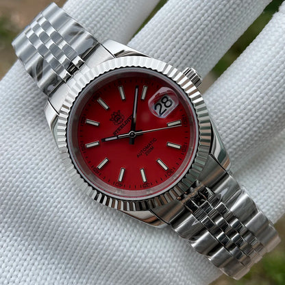 Montre Automatique Classic Cannelée 39M – Calibre Seiko NH35 (Réf. SD1933)