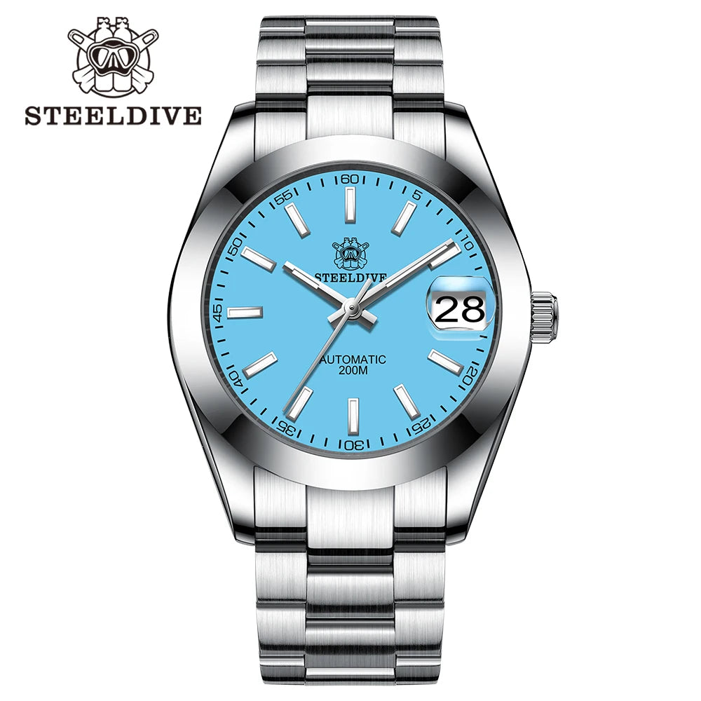 Montre Automatique Classic 39M – Calibre Seiko NH35 & Verre Saphir (Réf. SD1934)