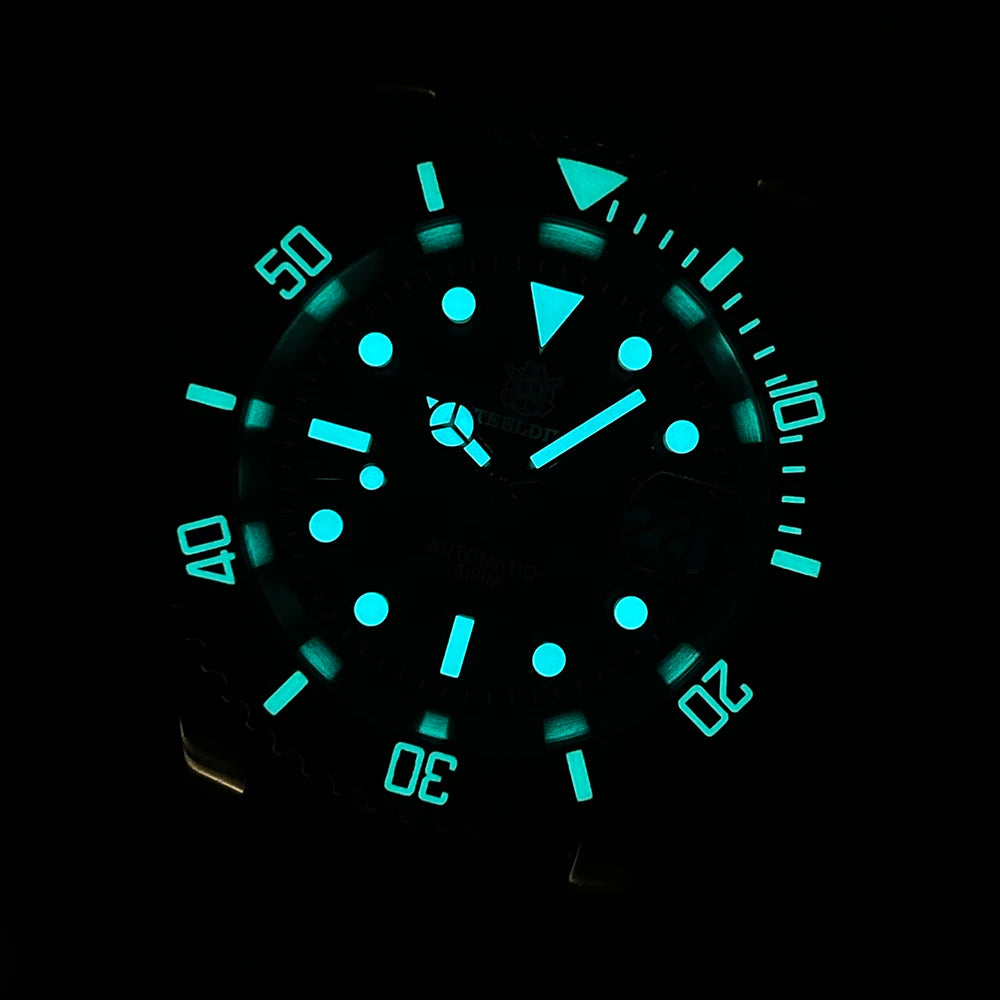 Montre Automatique Diver Pro 300M Édition Gold – Calibre Seiko NH35 (Réf. SD1953IPG)