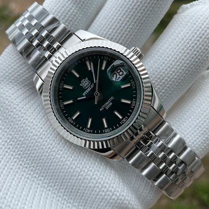 Montre Automatique Classic Cannelée 39M – Calibre Seiko NH35 (Réf. SD1933)
