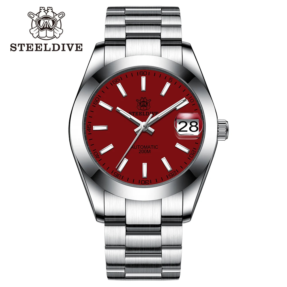 Montre Automatique Classic 39M – Calibre Seiko NH35 & Verre Saphir (Réf. SD1934)