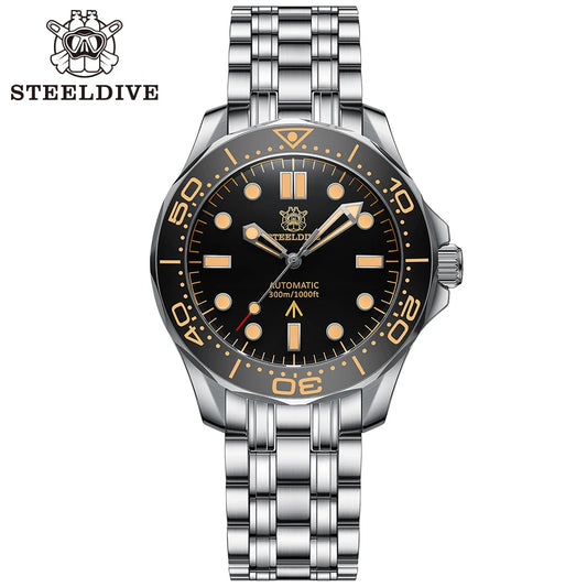 Montre Automatique Diver Vintage 300M – Calibre Seiko NH35 & Lunette Céramique (Réf. SD1957)