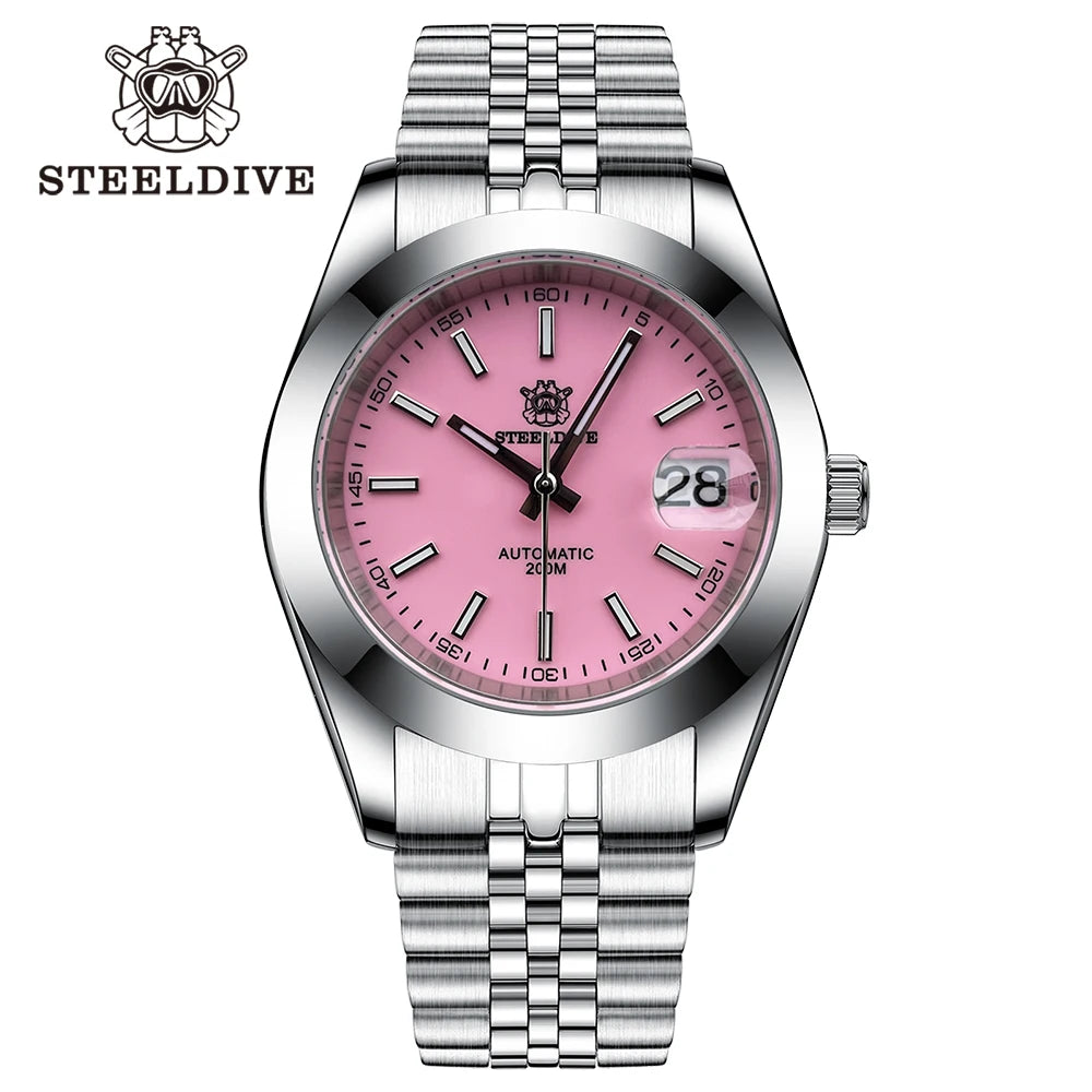 Montre Automatique Classic 39M – Calibre Seiko NH35 & Verre Saphir (Réf. SD1934)