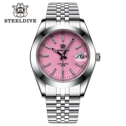 Montre Automatique Classic 39M – Calibre Seiko NH35 & Verre Saphir (Réf. SD1934)