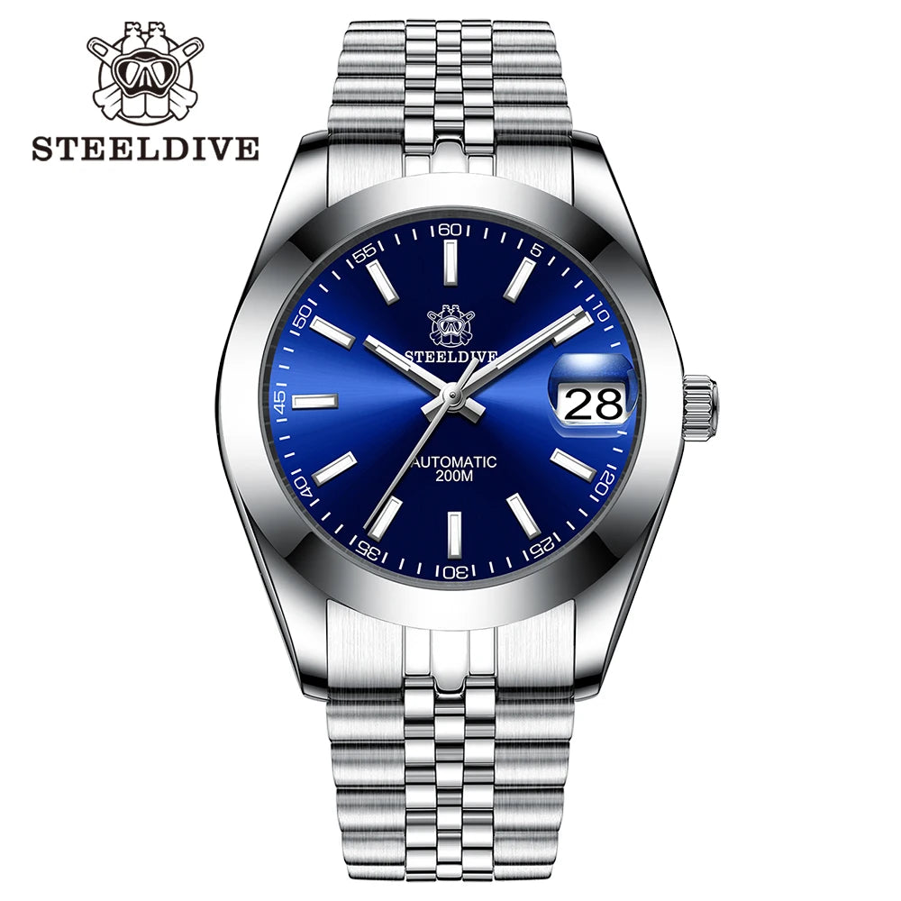 Montre Automatique Classic 39M – Calibre Seiko NH35 & Verre Saphir (Réf. SD1934)