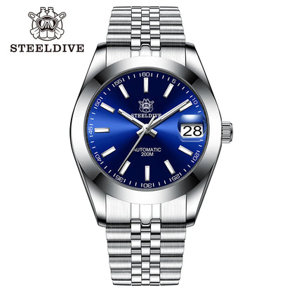 Montre Automatique Classic 39M – Calibre Seiko NH35 & Verre Saphir (Réf. SD1934)