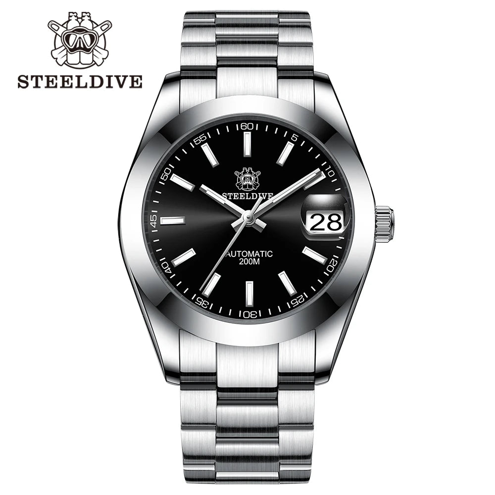 Montre Automatique Classic 39M – Calibre Seiko NH35 & Verre Saphir (Réf. SD1934)