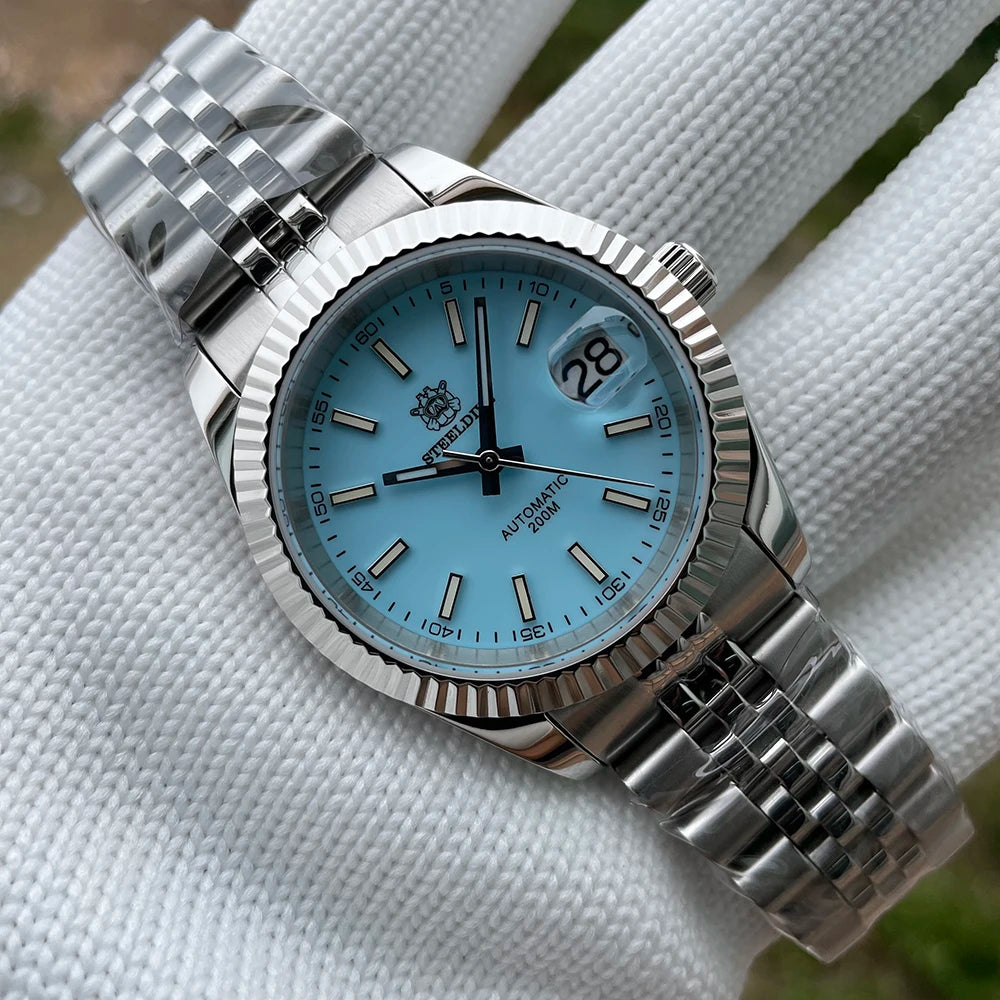 Montre Automatique Classic Cannelée 39M – Calibre Seiko NH35 (Réf. SD1933)