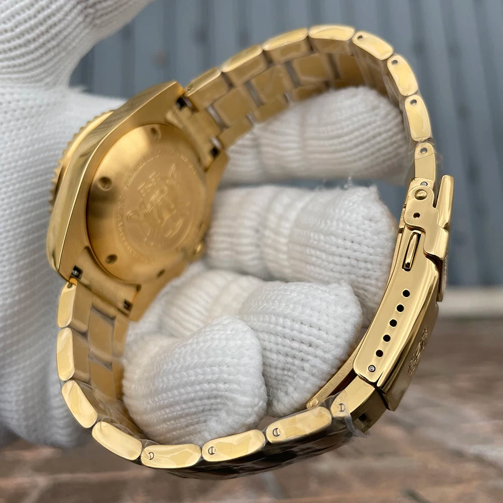 Montre Automatique Diver Pro 300M Édition Gold – Calibre Seiko NH35 (Réf. SD1953IPG)