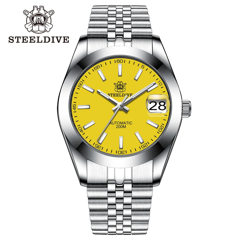 Montre Automatique Classic 39M – Calibre Seiko NH35 & Verre Saphir (Réf. SD1934)