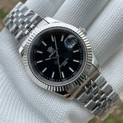 Montre Automatique Classic Cannelée 39M – Calibre Seiko NH35 (Réf. SD1933)