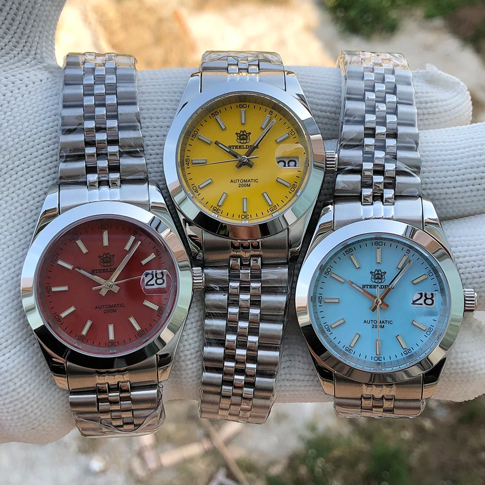 Montre Automatique Classic 39M – Calibre Seiko NH35 & Verre Saphir (Réf. SD1934)