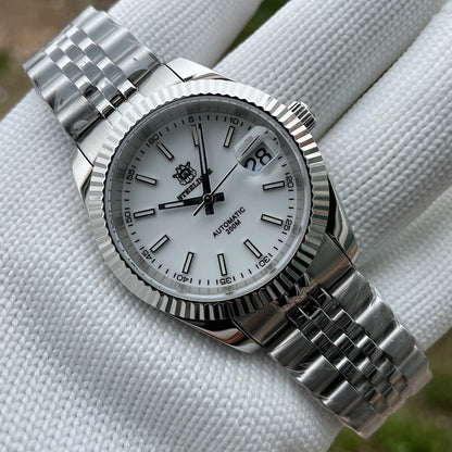 Montre Automatique Classic Cannelée 39M – Calibre Seiko NH35 (Réf. SD1933)