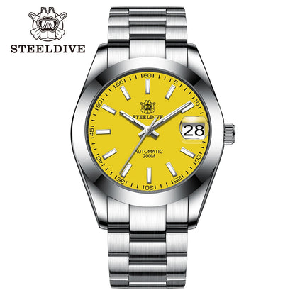 Montre Automatique Classic 39M – Calibre Seiko NH35 & Verre Saphir (Réf. SD1934)